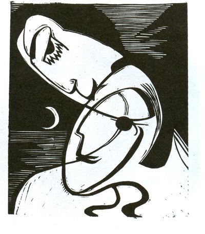 The Kiss by Ernst Ludwig Kirchner